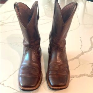 Ariat Brown Leather Cowboy Boots